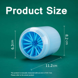 Tazza per la Pulizia Rapida delle <span class=keywords><strong>Zampe</strong></span> dei Cani in Silicone, Strumento Portatile per <span class=keywords><strong>Lavare</strong></span> le <span class=keywords><strong>Zampe</strong></span>, Bestseller - Product Image 6