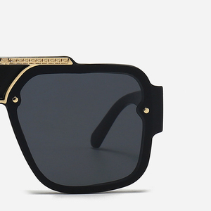 Gafas de fibra de carbono or logo noir luxe nuances mode original 2023 <span class=keywords><strong>lunettes</strong></span> polarisées femmes <span class=keywords><strong>lunettes</strong></span> de soleil plastique <span class=keywords><strong>2022</strong></span> - Product Image 6