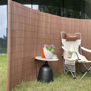 Double-Sided Outdoor Privacy Fence Artificial <strong>Bamboo</strong> Design Extruded Plastic Screen Roll Plastic Artificial <strong>Bamboo</strong> <strong>Screening</strong> - Product Image 4