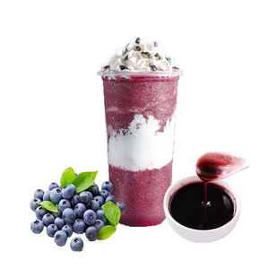 Sirop concentré d'ananas Halal 1,3 L, saveur fruitée, pour la fabrication de boissons, menus de bubble tea exotiques, en bouteille - Product Image 6