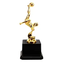 Trophée de football personnalisé en métal, très vendu, pour le joueur du match