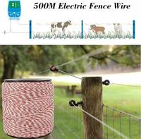Zuinige Heldere Polywire Elektrische Afrastering Accessoires Voor Boerderijdieren Eenvoudige Montage En Lage Prijs