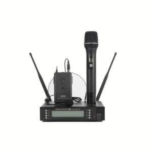 Wireless UHF PLL Controlled Professional Live Studio Karaoke Recording Live Broadcast Handheld Headset Wireless Microphone