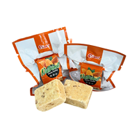 Barres de céréales aux amandes LIBRA NutriNut 195g, biscuit compressé, saveur noisette, texture croustillante, boost d'énergie, qualité premium