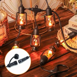 <span class=keywords><strong>Luces</strong></span> Decorativas <span class=keywords><strong>de</strong></span> Hadas con <span class=keywords><strong>Bombillas</strong></span> Vintage, Alimentadas por Energía Solar, para Exteriores, Campamentos, Festivales, Eid, Navidad - Product Image 1