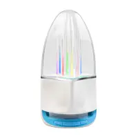 MODENG צבעוני LED אור מים רוקד רמקול נייד אלחוטי BT עמיד למים סאב רמקול