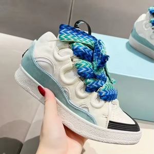 Zapatillas de lujo de moda 2026 para hombre y mujer, con cordones, que aumentan la altura, informales, para correr y caminar, de marcas de diseñador, estilo chunky. - Product Image 2