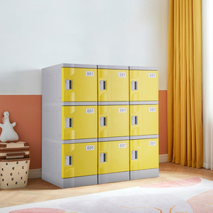 Modern Style High School Locker Colorful Plastic Cabinet for Golf Bag Storage Lockers with Barra Code Locker <b>Smart</b> - Product Image 2