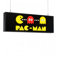 Boîtes lumineuses publicitaires en acrylique, logo personnalisé, enseigne rétroéclairée par LED