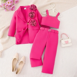 Roupas Fofas de Coelhinha para Meninas, Traje Casual Infantil com Cores da Moda Combinando, Ideal para Crianças de 4 a 7 Anos - Product Image 4