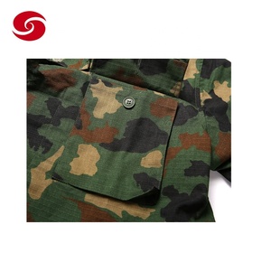 Ripstop <span class=keywords><strong>Tenue</strong></span> de Combat Uniforme <span class=keywords><strong>Militaire</strong></span> Veste BDU en Cotton - Product Image 3