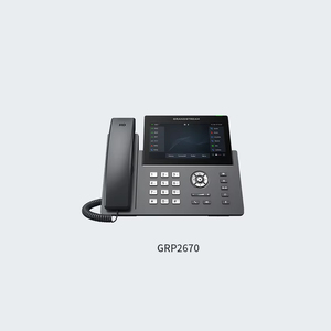 Teléfono IP Grandstream GRP2670 con Pantalla Táctil de <span class=keywords><strong>7</strong></span> Pulgadas, 16 SIP, Wi-Fi 6, 48 BLF, 208 Teclas, Gigabit PoE, Conferencia de Audio de 5 Vías - Product Image 1