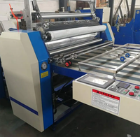 Feuille semi-automatique pour rouler les annonces stratifiées fabricant de papier grand dépliant forte résistance à la déchirure plastifieuse machine à plastifier pour affiche