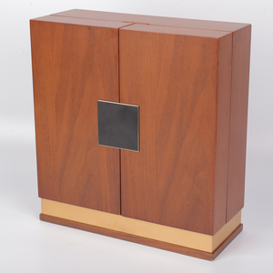 American Style High-End Cedar Wood Handmade Cigar <b>Box</b> Luxury Desktop Humidor Lacquer Technique Custom Logo Display Case Travel - Product Image 4
