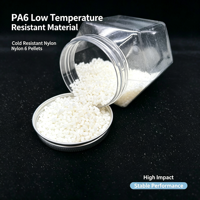 Résine de nylon PA6 super résistante, résistance aux basses températures -30°C ° Granulés de polyamide 6 modifiés pour les attaches et fixations de câbles