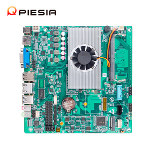 Piesia 12th Gen N100 N150 Mini ITX Bo mạch chủ 2 LAN 6 * COM 1 * DDR5 thanh toán kiosk x86 Công Nghiệp Tất cả trong một bảng điều khiển <span class=keywords><strong>PC</strong></span> bo mạch chủ - Product Image 2