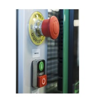 Interruptor de Control Industrial de Montaje en Panel, Botón Pulsador Metálico Schneider XB4BA31 10A IP65 1NO