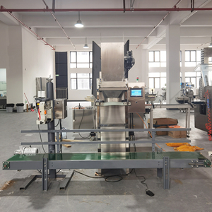 Machines de remplissage et <span class=keywords><strong>d</strong></span>'emballage semi-automatiques pour sacs de 20 kg et 50 kg de céréales, graines, granulés, et machines de remplissage de granulés <span class=keywords><strong>d</strong></span>'aliments pour animaux en sacs tissés personnalisés - Product Image 2