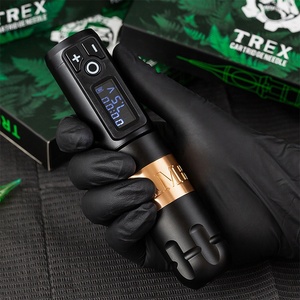 Tham vọng người lính có thể điều chỉnh đột quỵ kỹ thuật số Pin điện quay tùy chỉnh loại bút Súng đầy đủ hoàn chỉnh Kit không dây hình xăm máy - Product Image 5