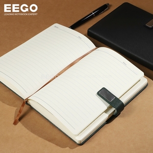 Agenda <span class=keywords><strong>de</strong></span> Lujo Corporativa con Logotipo Personalizado, Negra, A5, Cuero PU, Tapa Dura, Juego <span class=keywords><strong>de</strong></span> Regalo con Cuaderno y Bolígrafo <span class=keywords><strong>para</strong></span> el Trabajo - Product Image 5