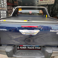 Couvercle de volet roulant de lit de camionnette pour Toyota Hilux Vigo Revo Rocco Conquest Gr Sport Gun Sr5 Tacoma Tundra