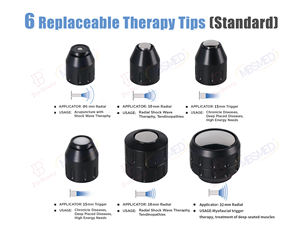 Dispositivo Profesional de Terapia de Ondas de Choque, Máquina Neumática de Terapia de Ondas de Choque Radiales Extracorpóreas para Rehabilitación Deportiva - Product Image 5