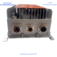 Chargeur de batterie au lithium 3,3 kW 6,6 kW 11 kW, chargeur portable OBC pour véhicule électrique, chargeur embarqué