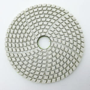 ملحقات أجزاء الأدوات 4 بوصة قرص تلميع جلخ خرساني سادة تلميع الأحجار الماسية - Product Image 1