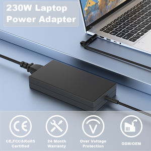 Adaptateur secteur au prix d'usine 230W 19.5V 11.8A 7.4x5.0mm Chargeur d'adaptateur pour ordinateur portable pour HP ZBook 15 17 G1/G2 <span class=keywords><strong>EliteBook</strong></span> 8770W <span class=keywords><strong>8540W</strong></span> 8560W - Product Image 2