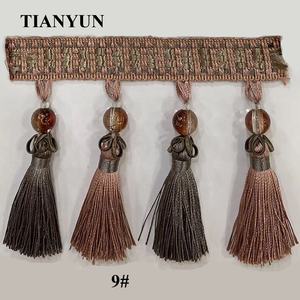 Frange Decorative in Poliestere di Alta Qualità, Produzione Diretta Tianyun, per Tende e Tessili per la Casa - Product Image 6
