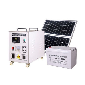 Sistema de Energía Solar, Batería de Litio de 12V 100Ah, Controlador MPPT, Panel Monocristalino, Uso Doméstico - Product Image 2