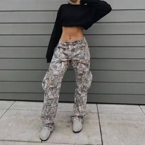 High Quality Custom 100% Cotton Colored Water Hunting Tree Camo Stacked Parachute Carpenter Digital Printing Hip Hop <b>Men's</b> - Product Image 5