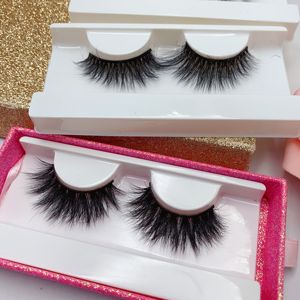 Private label new style lashes 3d mink 20mm ciglia con scatola gratuita strisce di estensione delle ciglia all'ingrosso ciglia finte 3d - Product Image 6