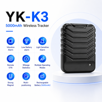 Localizador GPS Magnético Portátil de 5000mAh con 2G y WiFi para Vehículos, Seguimiento en Tiempo Real de Activos, Reporte de Kilometraje, Actualización OTA, Monitoreo por Aplicación, B2B