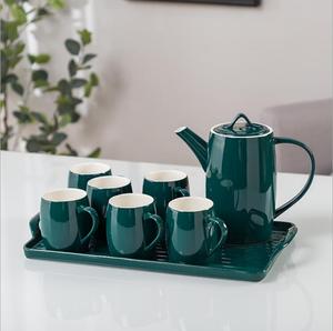 Juego de Tazas de Café de Porcelana, Juego de Tazas de Té de Cerámica de 8 Piezas, Juego de Té Albert Royal - Product Image 2