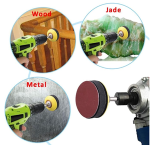 <span class=keywords><strong>3</strong></span>インチ (75mm) ソフトフォームインターフェイスパッドフック & ループスポンジクッションバフパッド<span class=keywords><strong>3</strong></span> "ミニランダムオービタルエアサンダー用サンディングディスク - Product Image 4