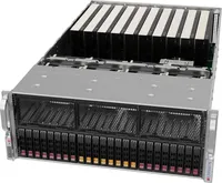 Server GPU Supermicro AS-4125GS-TNRT1 4U AMD EPYC 9005 10-GPU PCIe 5.0 DDR5 H 100 L40S AI Deep Learning HPC