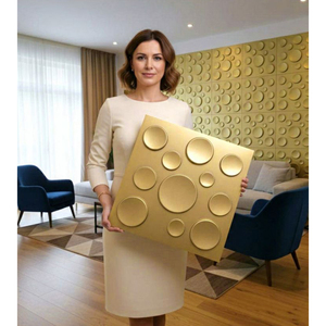 Flexibel decoratiemateriaal plafond PVC 3D wandpaneel voor wanddecoratie - Product Image 1