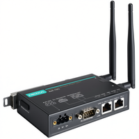 Punto de Acceso Inalámbrico Empresarial Moxa Awk 110221, Ethernet Industrial con Antenas Dobles y Puertos RJ45, Taiwán