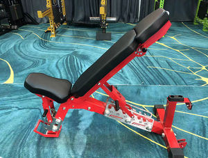 Alat Olahraga Gym Rumahan 3 in 1, Bangku Angkat Beban Logam yang Dapat Disesuaikan untuk Latihan Kekuatan Bench Press - Product Image 6