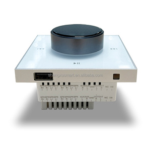 Amplificador de sonido de diente azul con pantalla táctil de 4 pulgadas Sistema de cine en casa montado en la pared para música de fondo y anuncios de host - Product Image 3