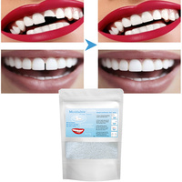 150g20g colle solide dentaire temporaire Kit de réparation des dents adhésif pour l'instruction du gel solide dentaire
