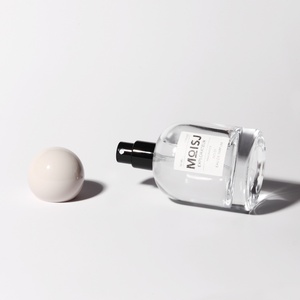Bouteille d'épaule ronde de cylindre clair de simplicité de 50ml avec le chapeau brillant de boule de Griege - Product Image 6