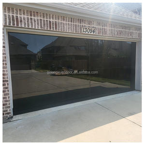 Porte de <span class=keywords><strong>garage</strong></span> roulante moderne en aluminium anti-effraction avec miroir, exportée au <span class=keywords><strong>Costa</strong></span> Rica - Product Image 3