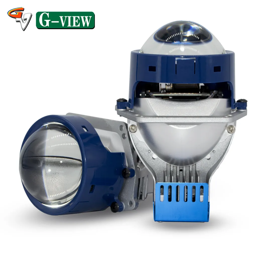 Gview 140W Led Projector Lens Super Heldere 3 Inch Led Koplamp Hoge Dimlicht Led Bi Projector