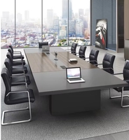 Table de réunion pour salle de conférence, mobilier de bureau, ensemble de bureaux, mesa de reuniones, tables et chaises de conférence modernes