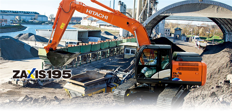 ZX195-5A Hitachi Crawler Excavator - New 25 Ton Mini Excavator