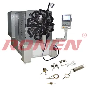 Motor sporları yüksek doğruluk 5-6 kg/Cm Cnc otomatik yay makinesi