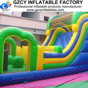 <span class=keywords><strong>Château</strong></span> gonflable en PVC robuste, parcours d'obstacles Big Baller avec souffleur, certifié CE pour les carnavals et les entreprises de location - Product Image 4