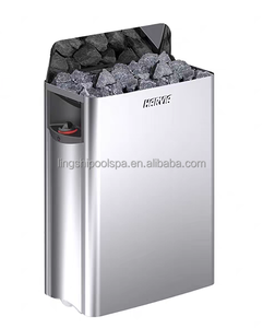 Chauffe-sauna électrique <span class=keywords><strong>Harvia</strong></span> the Wall 4,5-9 kW |   Poêle de sauna sec en acier inoxydable pour salles de sauna domestiques et commerciales - Product Image 4